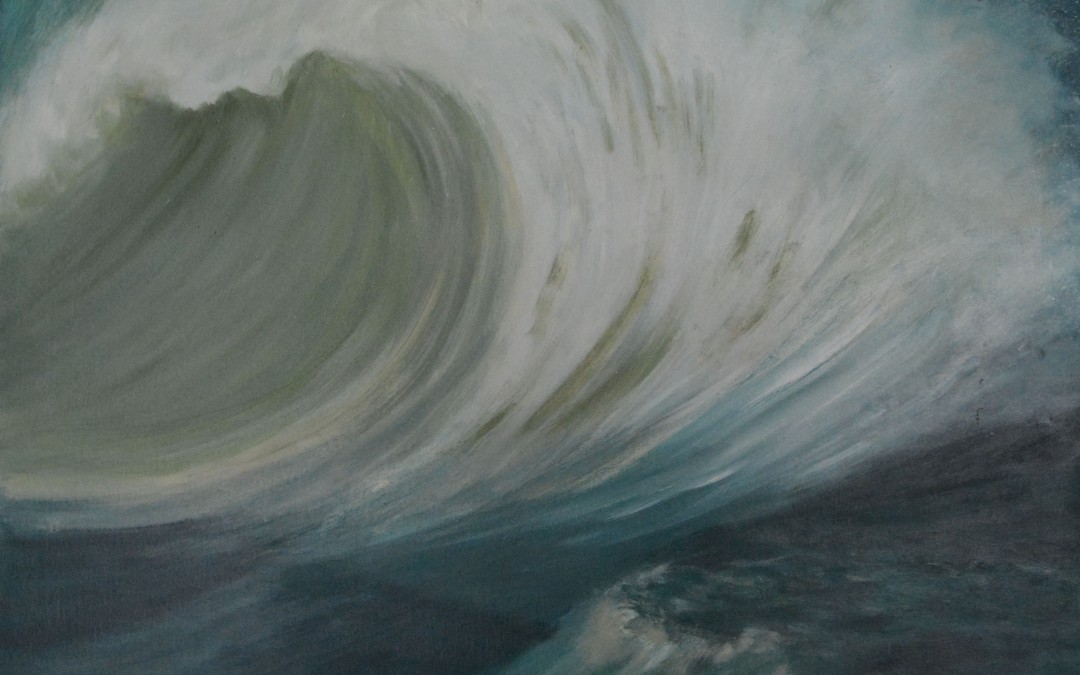 El movimiento de una ola